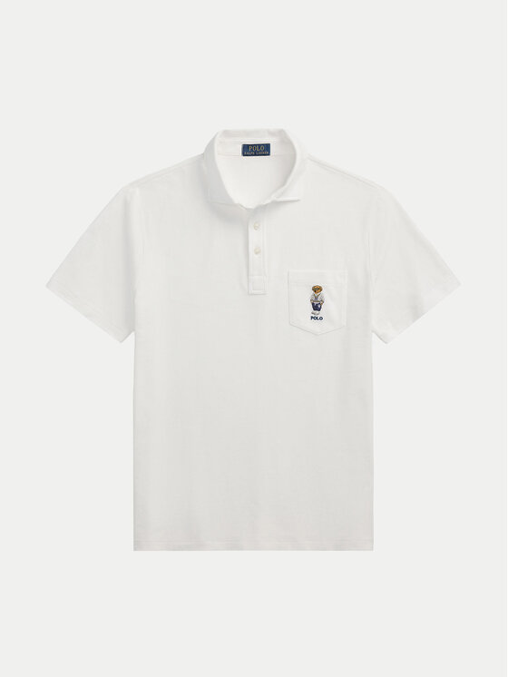 Polo Ralph Lauren Polo Ralph Lauren Поло 710963818001 Білий Custom Fit