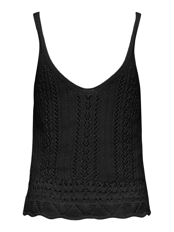 ONLY ONLY Топ Lyzet 15277573 Чорний Regular Fit
