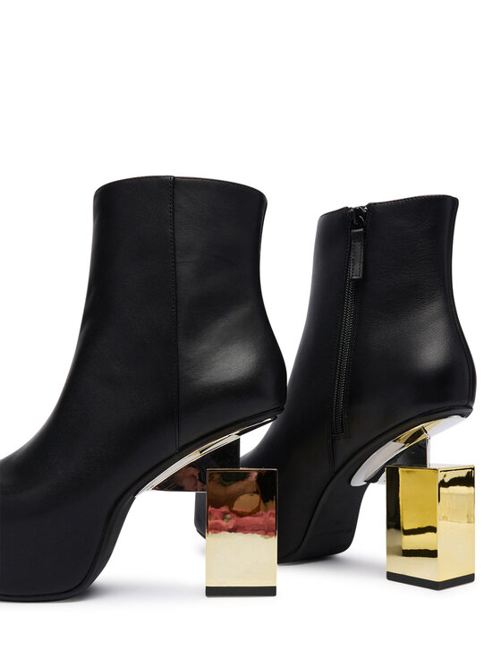United Nude Ботильйони United Nude Cubist Bootie 109430116 Чорний