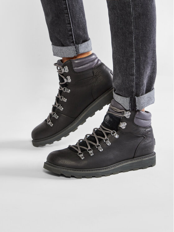 Sorel Polacchine Sorel Madson II Hiker Wp NM3849 Nero