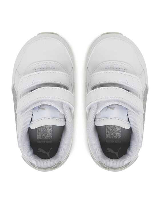 Puma Снікерcи Puma St Runner V4 Sl Glitter V Inf 401592 01 Білий