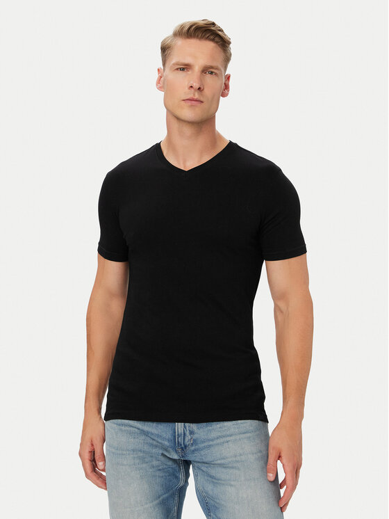 United Colors Of Benetton United Colors Of Benetton Marškinėliai 3U53J4231 Juoda Regular Fit