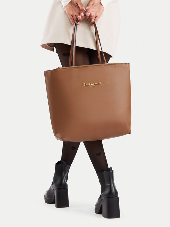 Juicy Couture Kabelka Juicy Couture BIJXT8658WVP Hnedá