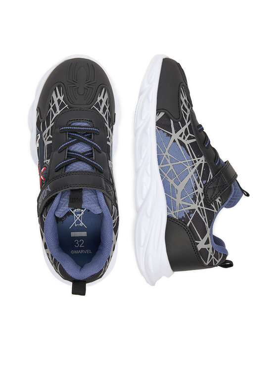 Spiderman Ultimate Sneakersy Spiderman Ultimate CEO-BIC-AW25-101SPRMV Čierna
