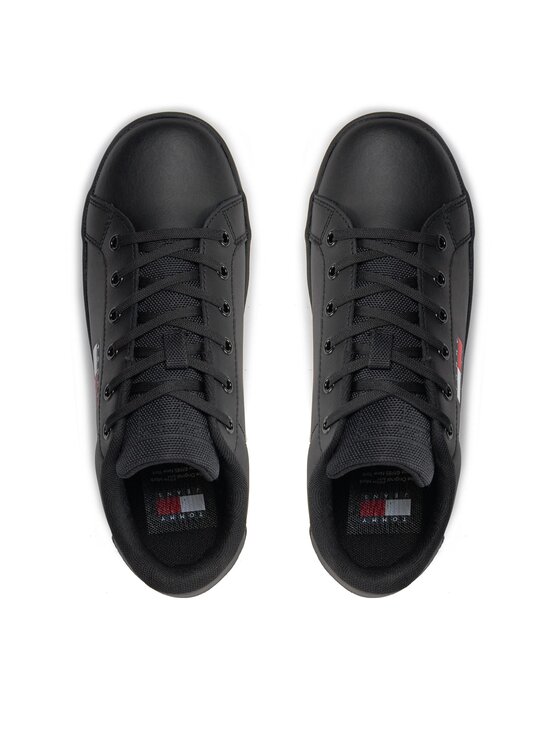 Tommy Jeans Tenisice Tommy Jeans Tjw Flatform Ess EN0EN02518 Crna