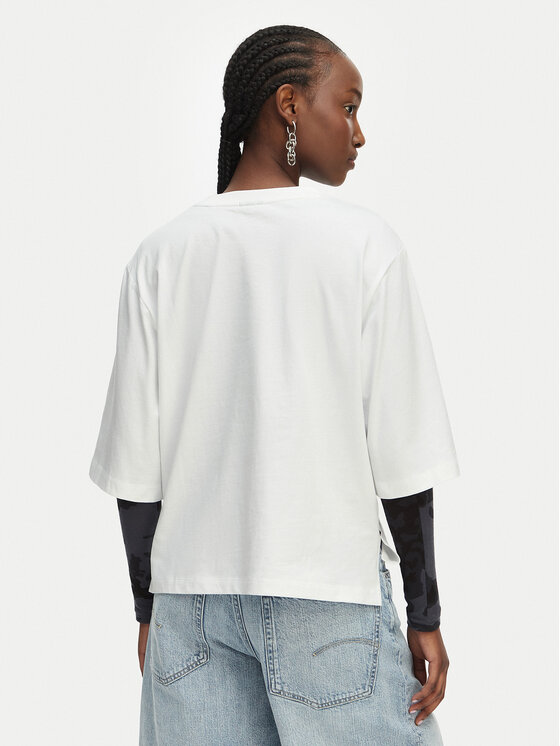 G-Star Raw G-Star Raw Camiseta Modern D29372-B771 Blanco Relaxed Fit