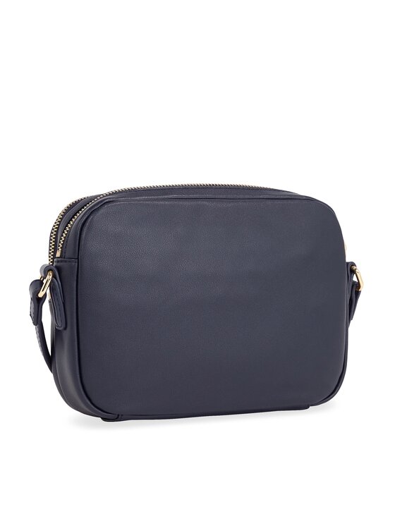Tommy Hilfiger Ročna torba Tommy Hilfiger Poppy Plus Crossover AW0AW15235 Mornarsko modra