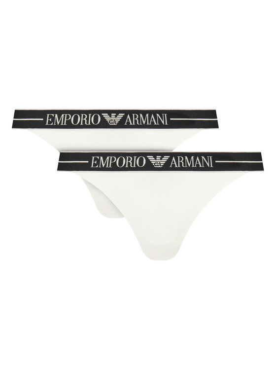 Emporio Armani Underwear Emporio Armani Underwear Комплект стрінгів EW000405 AF10881 M0069 Білий