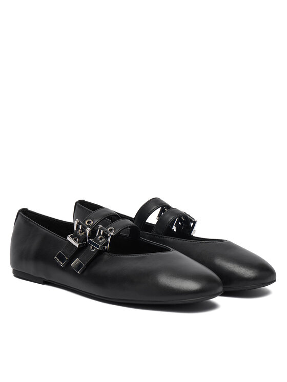MICHAEL Michael Kors Балетки MICHAEL Michael Kors Rowen Flex Ballet 40R6RWFP1L Чорний