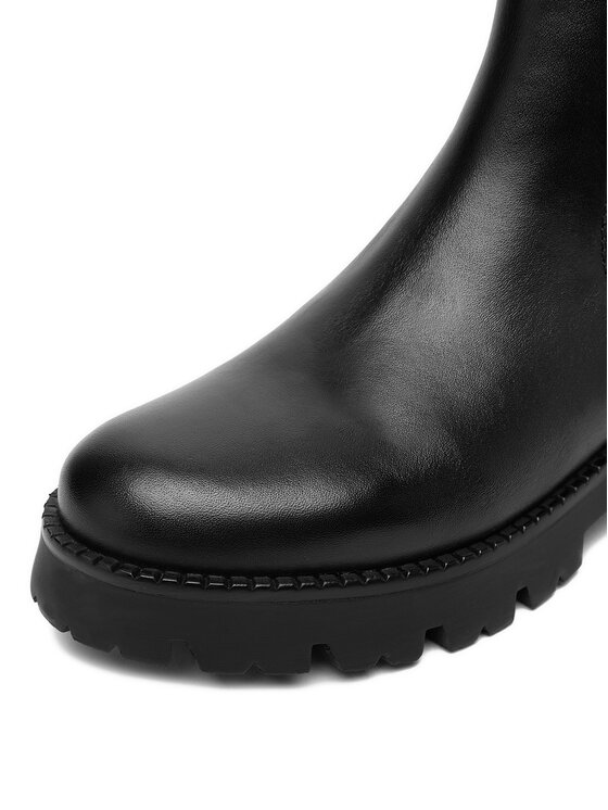 Lasocki Kotníková obuv s elastickým prvkem Lasocki CEO-WI16-780-01 Černá