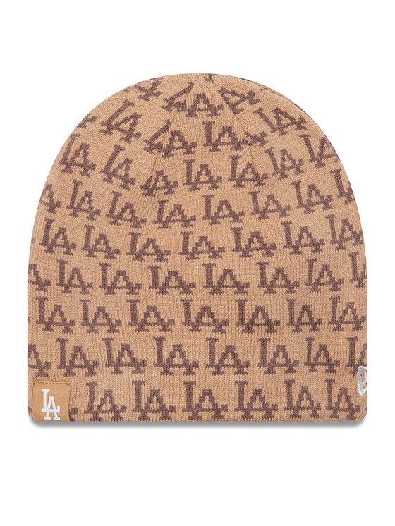 New Era Шапкa New Era Jacquard Skull Bean 60565440 Бежевий