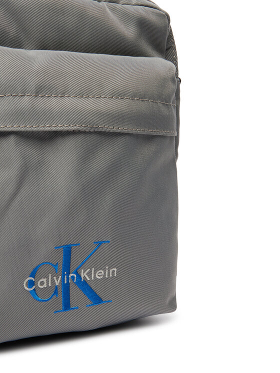 Calvin Klein Мъжка чантичка Calvin Klein Bold Reporter LV04D3421G Сив