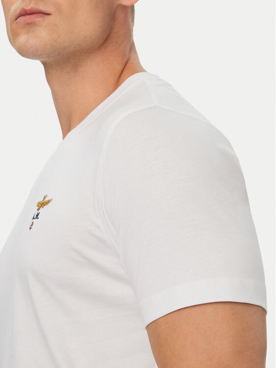 Aeronautica Militare Aeronautica Militare Camiseta 262TS1580UJ00372 Blanco Regular Fit