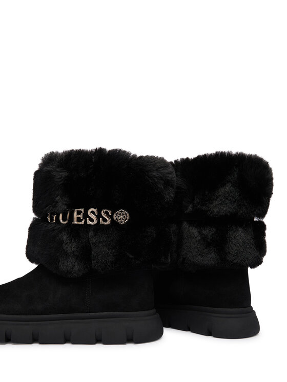 Guess Sněhule Guess FLFMEL ELE10 Černá