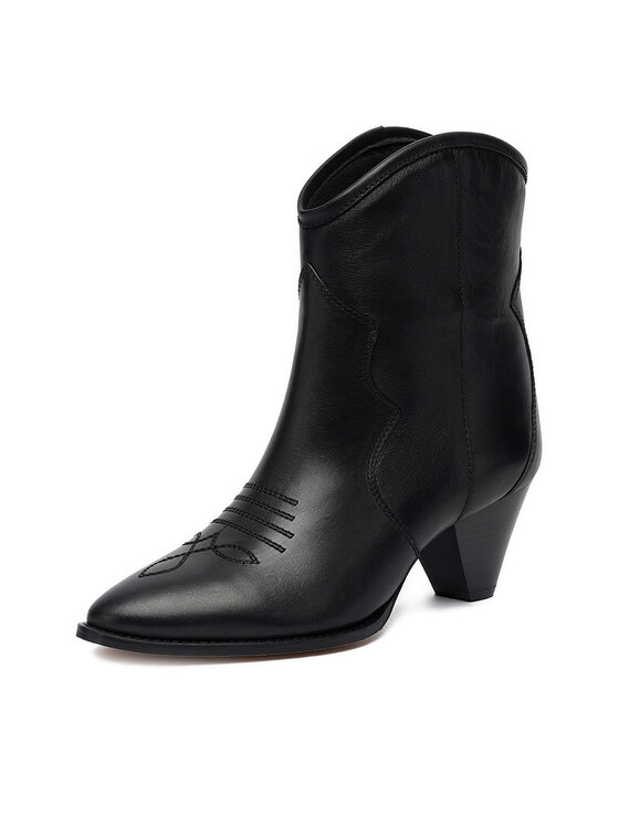 Badura Kovbojské topánky Badura EO-APRIL-25FW217 Čierna