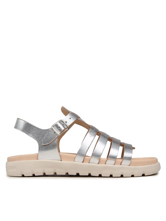 Geox Sandalias Geox J Sandal Soleima Gir J35GSB000CFC1007 D Plata
