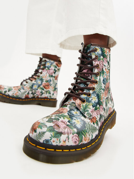 Dr. Martens Šņorzābaki Dr. Martens 1460 English Garden 31689649 Daudzkrāsains