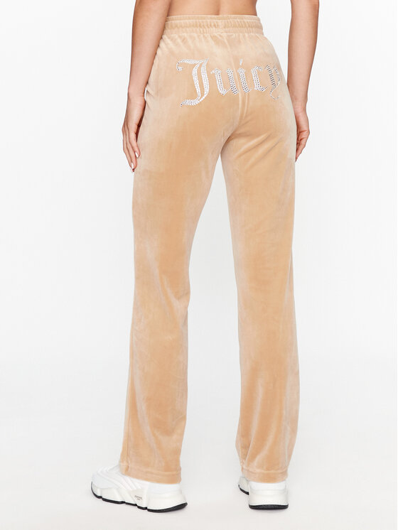 Juicy Couture Juicy Couture Pantalones de chándal Tina JCAPW045 Beis Regular Fit