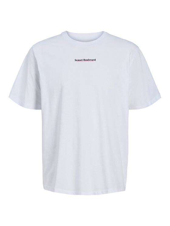 Jack & Jones Jack & Jones Camiseta City Photoprint 12288353 Blanco Regular Fit