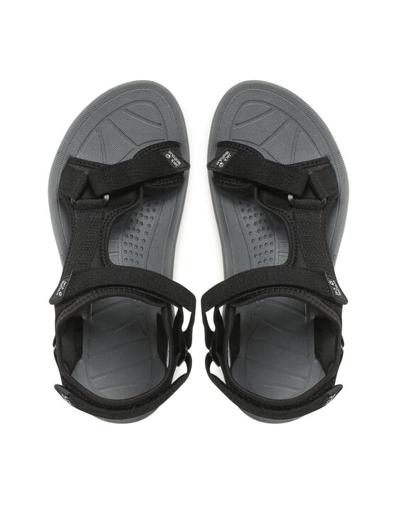 Jack Wolfskin Босоніжки Jack Wolfskin Wave Breaker M 4052011 Чорний