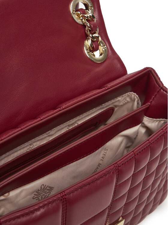 Steve Madden Ročna torba Steve Madden Bvolt-Q SM13001813 Bordo rdeča