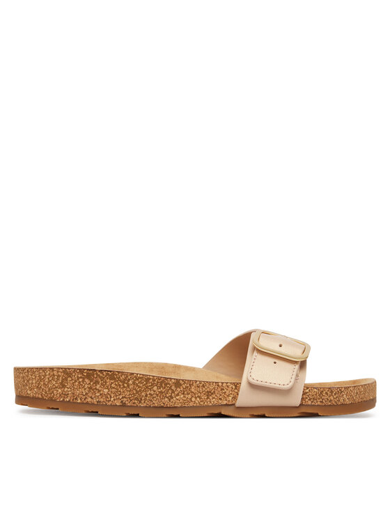Tommy Hilfiger Παντόφλες Tommy Hilfiger Cork Footbed Slip-On FW0FW09344 Μπεζ