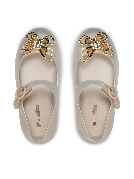 Melissa Baleríny Melissa Mini Melissa Sweet Love Fly Bb 35717 Zlatá