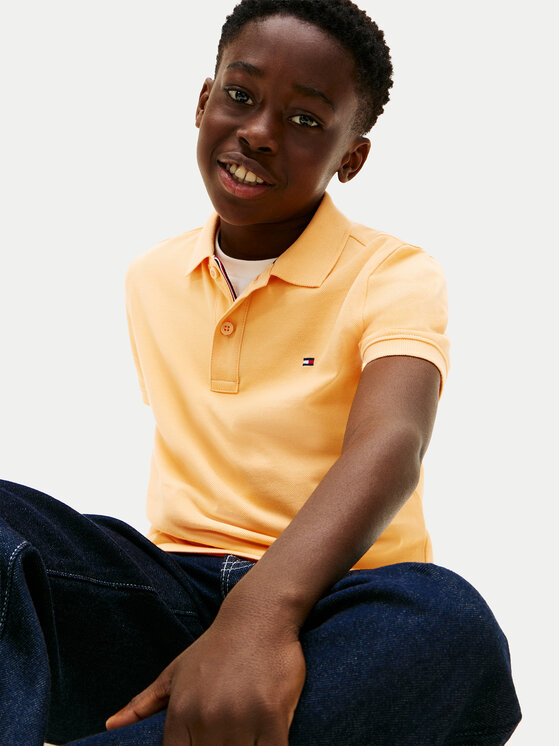 Tommy Hilfiger Tommy Hilfiger Polo KB0KB09103 Naranja Regular Fit