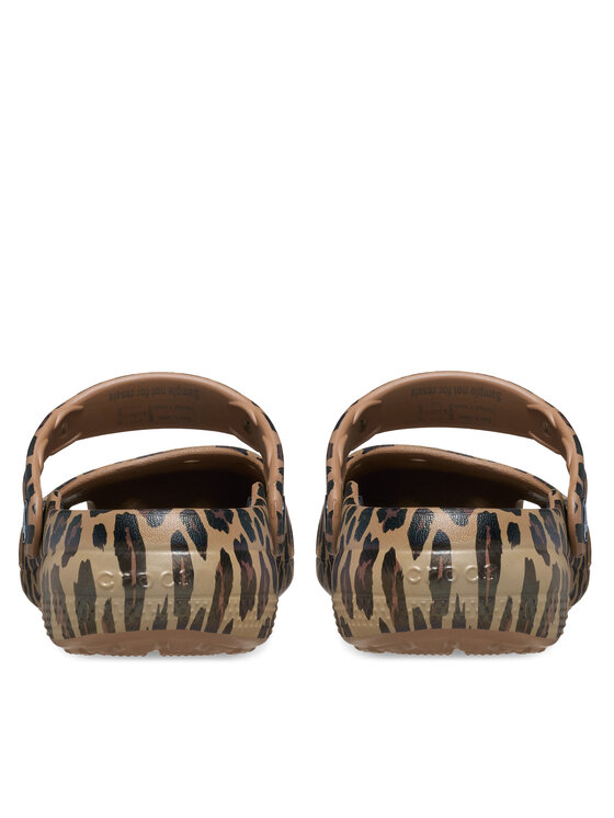 Crocs Балетки Crocs Classic Animal Ballet 212478 Коричневий