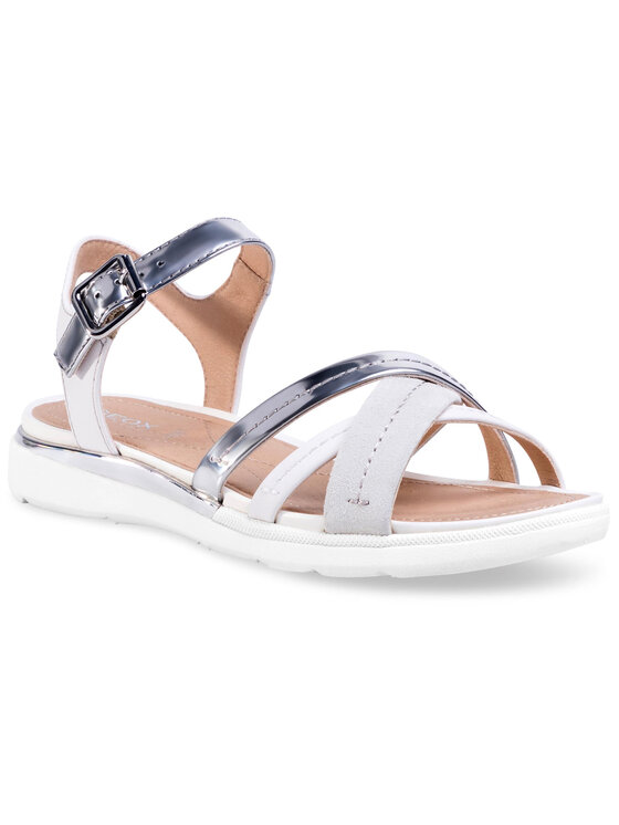 Geox Sandali Geox D S.Hiver A D02GZA 0BN85 C0434 Bela