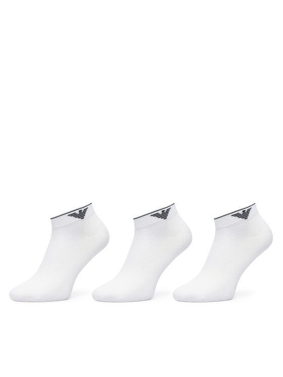 EA7 Emporio Armani Trumpos kojinės EA7 Emporio Armani EW000584 AF25644 U1131 Balta