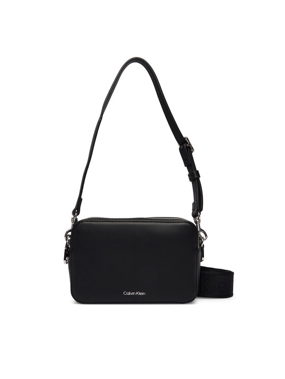 Calvin Klein Táska Calvin Klein Webbing Double Strap Camera Bag LV04F3165G Fekete