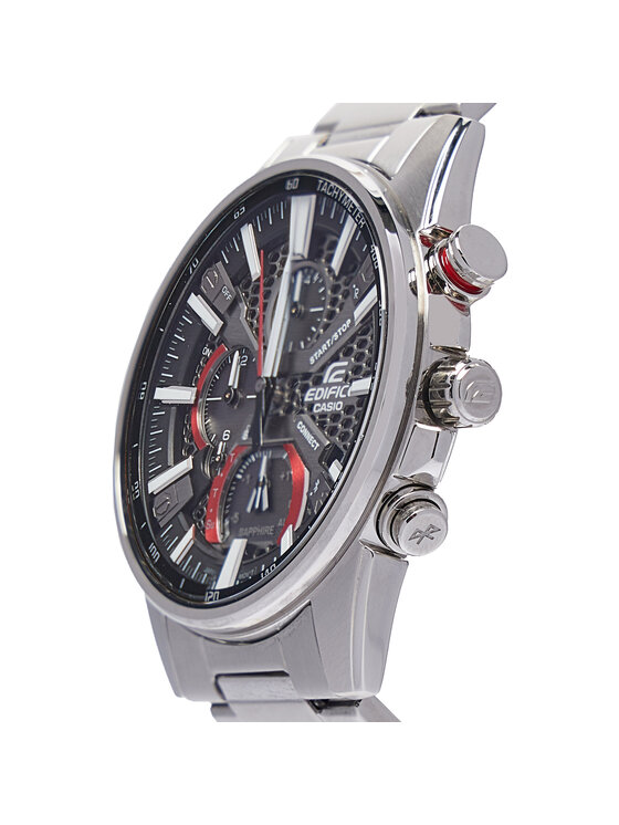 Casio Hodinky Casio Edifice EQB-1200D-1AER Strieborná