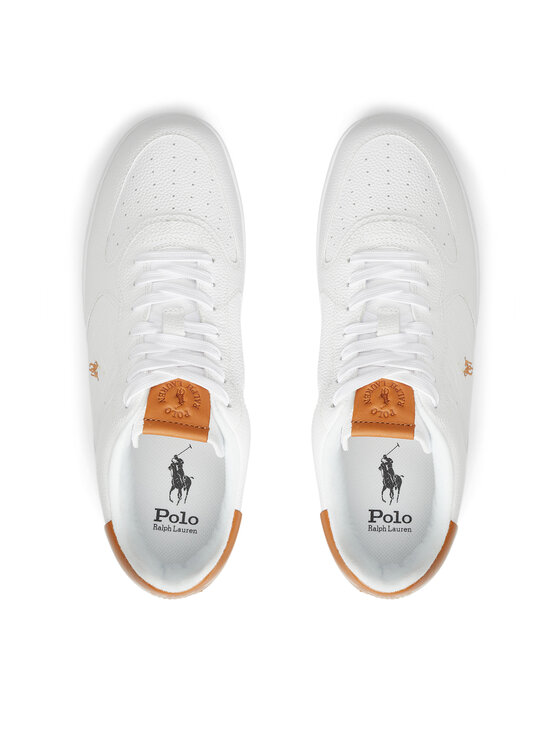 Polo Ralph Lauren Снікерcи Polo Ralph Lauren Masters Court 809923071002 Білий