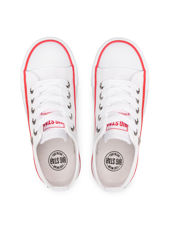 Big Star Shoes Кеди Big Star Shoes FF374200 101 Білий