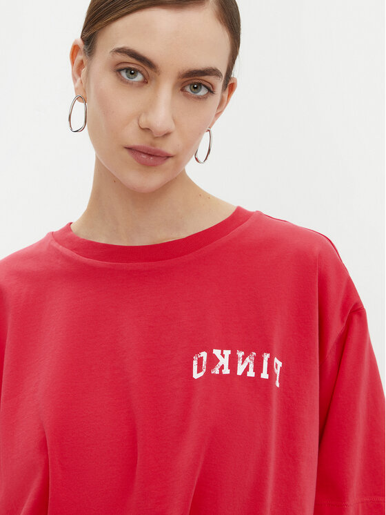 PINKO PINKO T-Shirt Torrone 104257 Ροζ Regular Fit