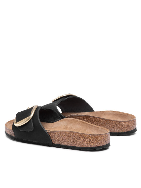 Birkenstock Шльопанці Birkenstock Madrid Big Buckle 1023373 Чорний