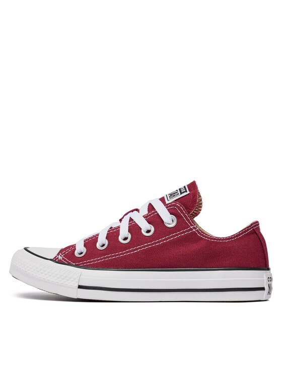 Converse Кеди Converse Chuck Taylor All Star Ox M9691C Бордовий