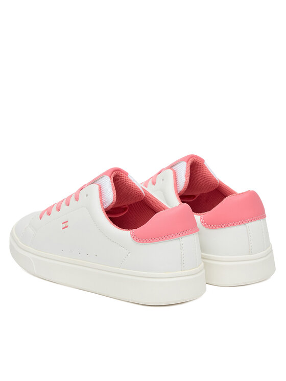 Tommy Hilfiger Сникърси Tommy Hilfiger T3A9-34238-1355 S Бял