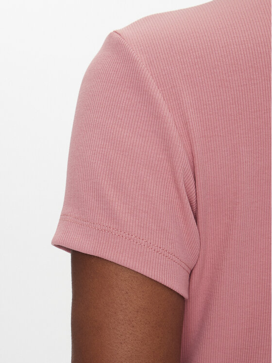 Tommy Jeans Tommy Jeans Camiseta Essential DW0DW17385 Rosa Slim Fit