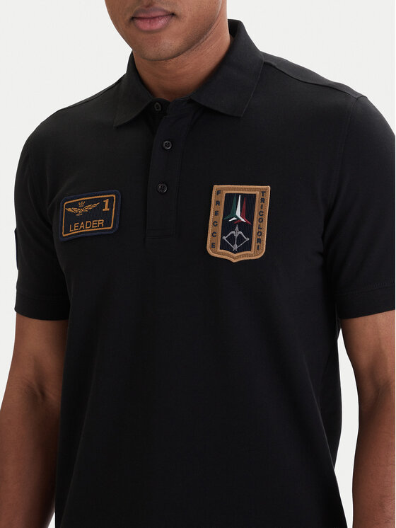 Aeronautica Militare Aeronautica Militare Polo 261PO1927UP00191 Negro Regular Fit