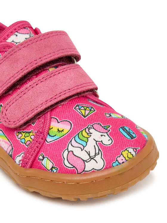Froddo Тапочки Froddo Barefoot Canvas G1700440-10 M Рожевий