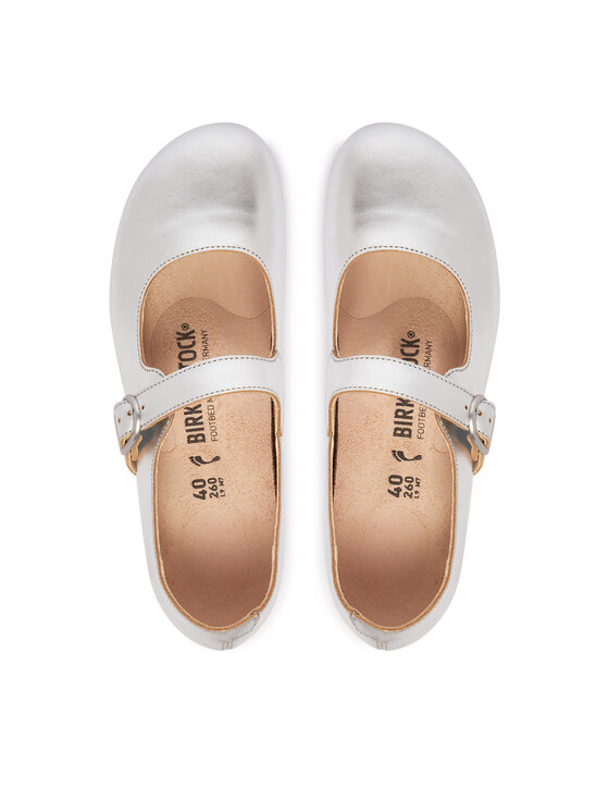 Birkenstock Balerini Birkenstock Santa Clarita 1030679 Argintiu