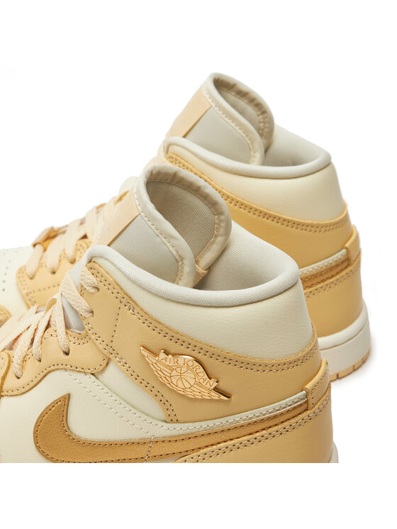 Nike Sneakersy Nike Air Jordan 1 Mid Se FB9892 200 Écru