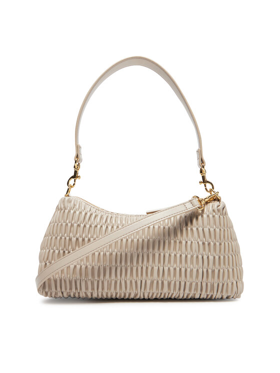 Calvin Klein Rankinė Calvin Klein Ruched Drop Shoulder Bag LV04K3088G Smėlio