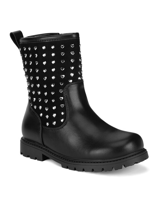 Nelli Blu Členková obuv Nelli Blu CS1575-05 Čierna