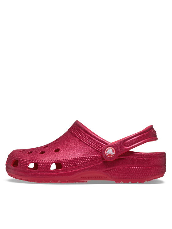 Crocs Шльопанці Crocs Classic Glitter Clog 205942 Рожевий