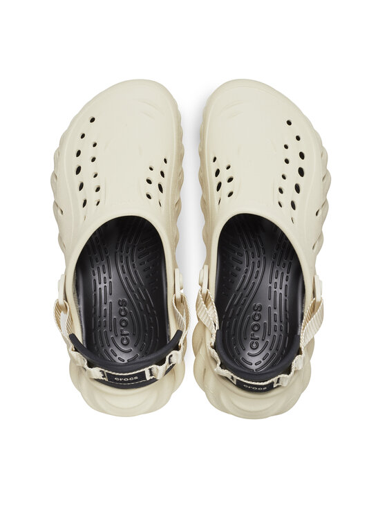 Crocs Шльопанці Crocs Echo Clog 207937 Бежевий