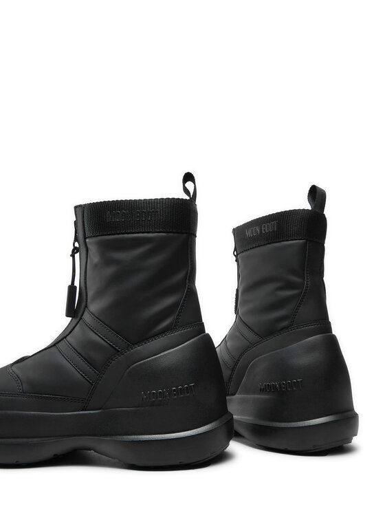 Moon Boot Sniega zābaki Moon Boot Luna Zip Boot 80D2480010 Melns