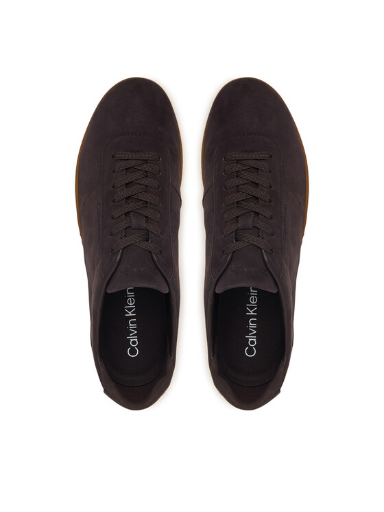 Calvin Klein Sneakers Calvin Klein Baller Sneaker Laceup HW0HW03263 Vișiniu